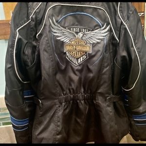 115 Anniversary Harley Davidson Riding Jacket blue